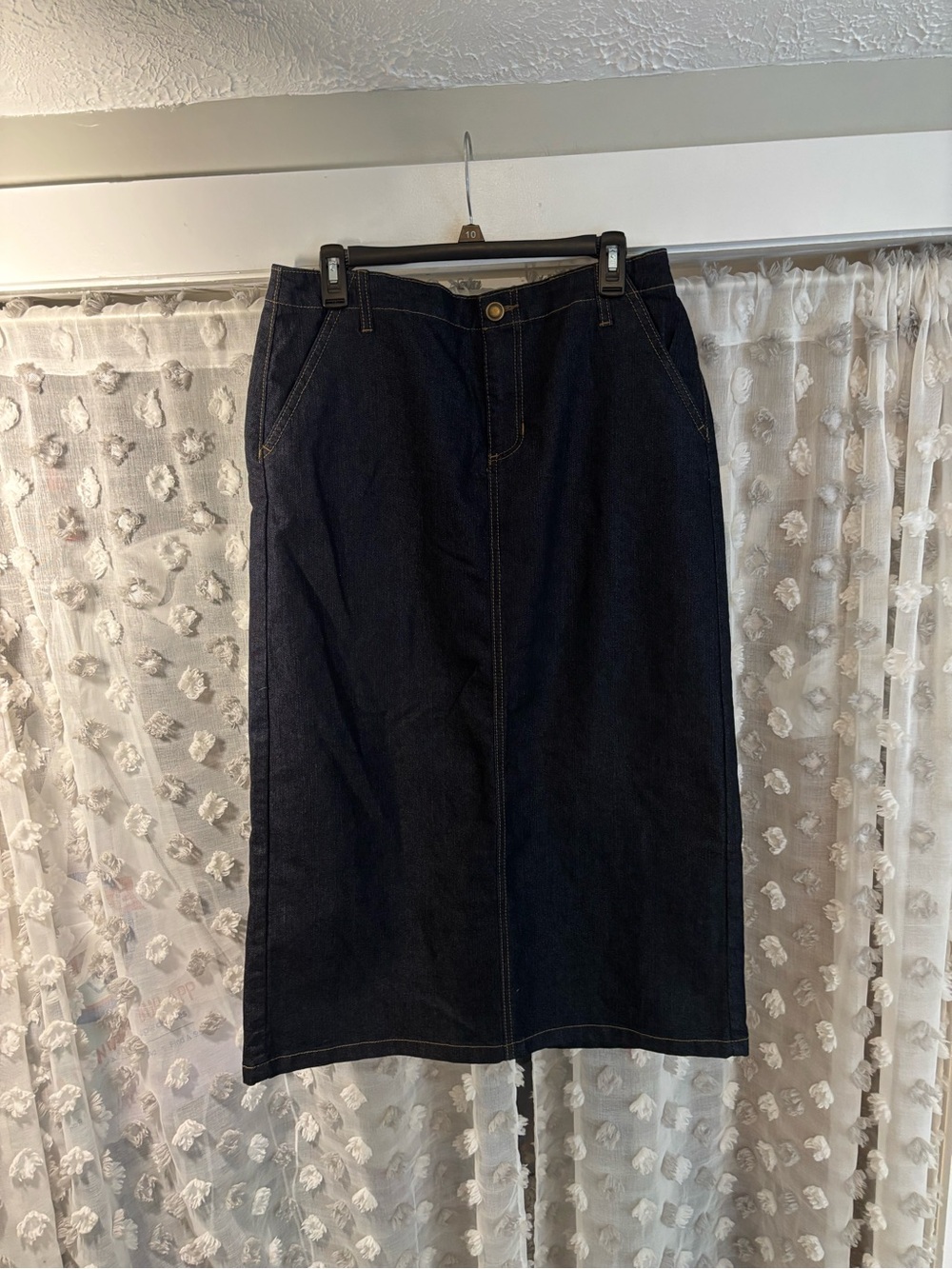 Christopher & Banks Dark Blue Denim Detail
